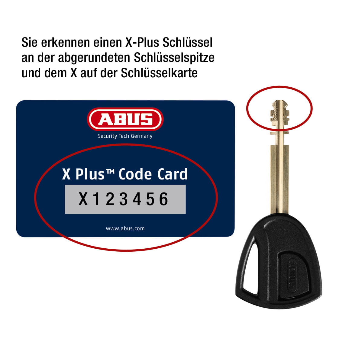 ABUS Bosch Akkuschloss BLO BOS DT3 XPlus (Sonderanfertigung, XPlus Code erforderlich)