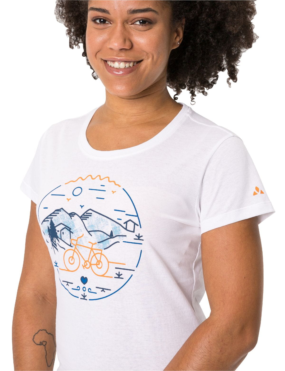 VAUDE Womens Cyclist T-Shirt V