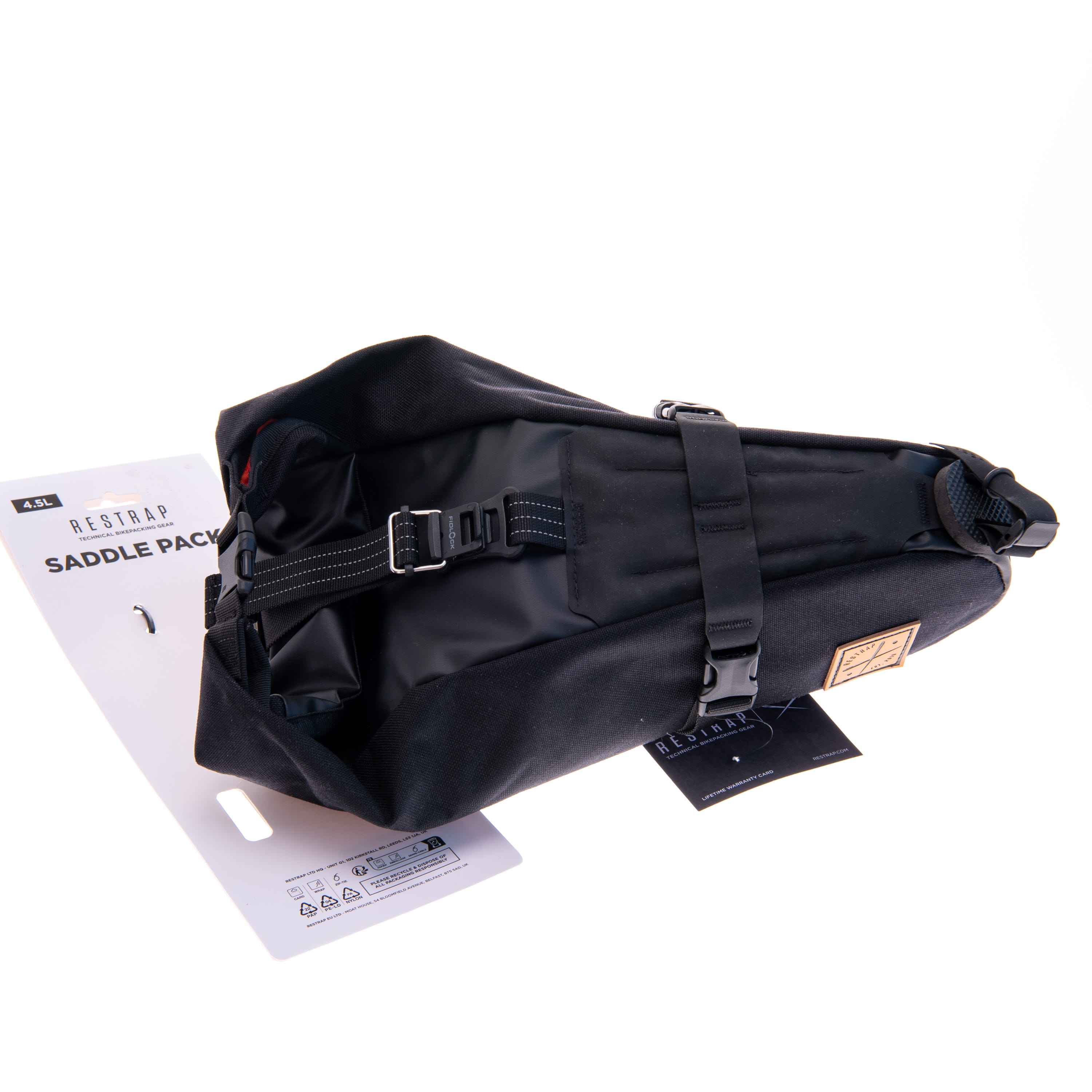 Restrap Saddle Pack 4.5L - Black (B-Ware)