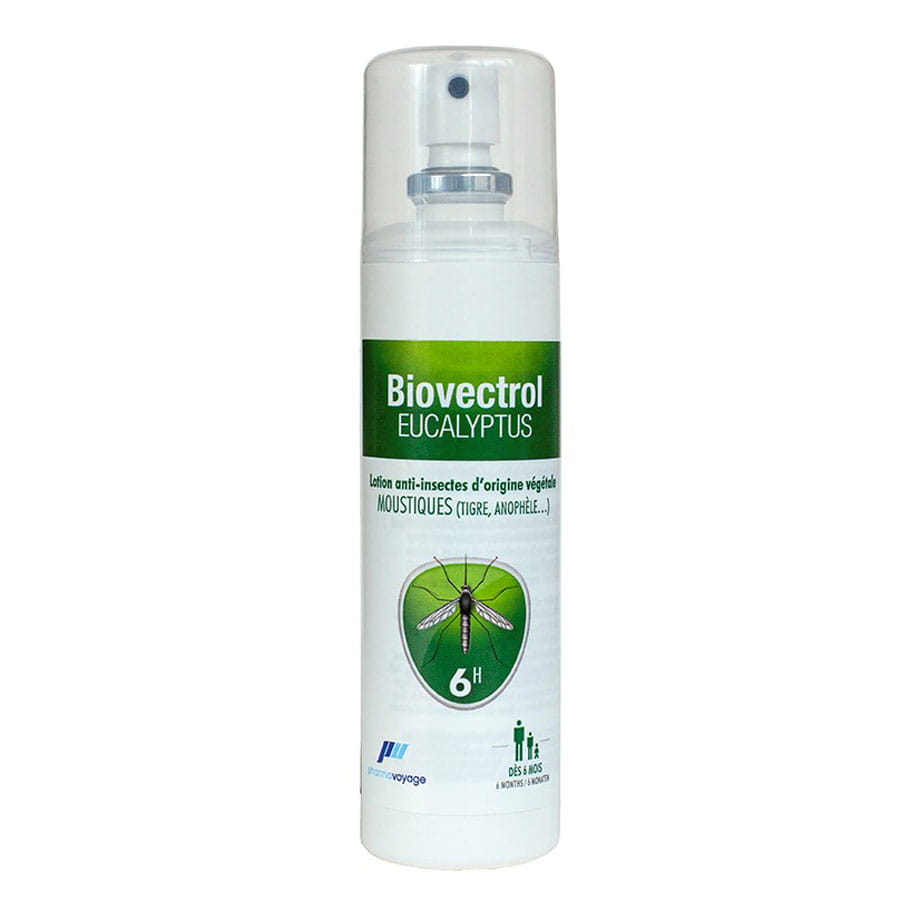 Pharmavoyage Biovectrol Eucalyptus Anti-Mücken-Spray 80 ml