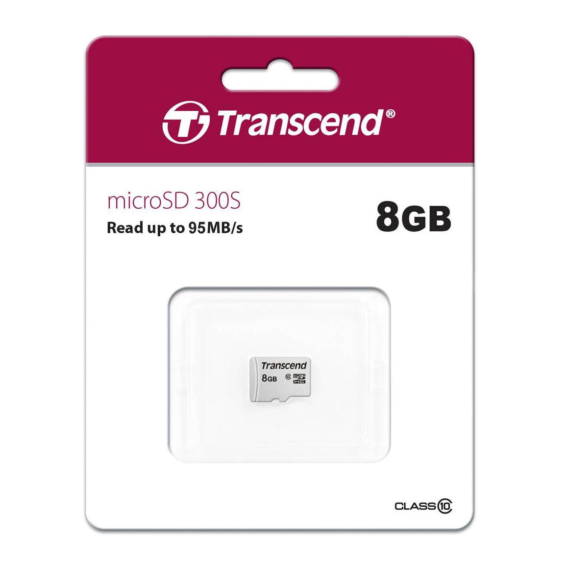 Transcend microSDHC Karte 300S 8GB Class 10