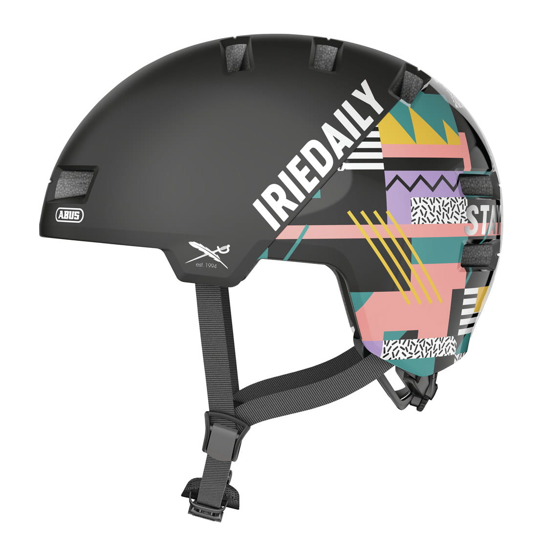 ABUS Skurb ACE Iriedaily Fahrradhelm / BMX Helm