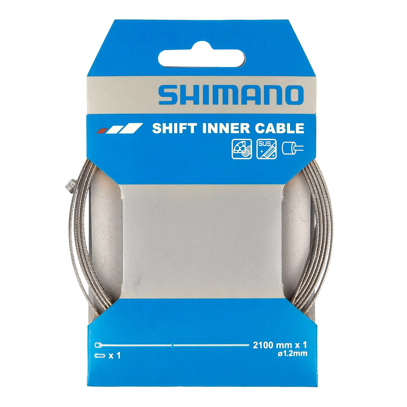 shimano-schaltzug-mtb-road-edelstahl-2100 Shimano Schaltzug MTB/Road Edelstahl 2.100 mm 1 Stück