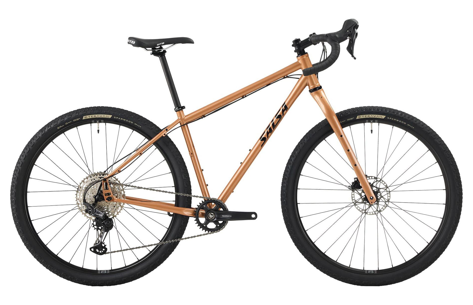 Salsa Fargo GRX 610 1x12 Komplettrad 29" Brass Salsa Fargo GRX 610 1x12 Komplettrad 29" Brass