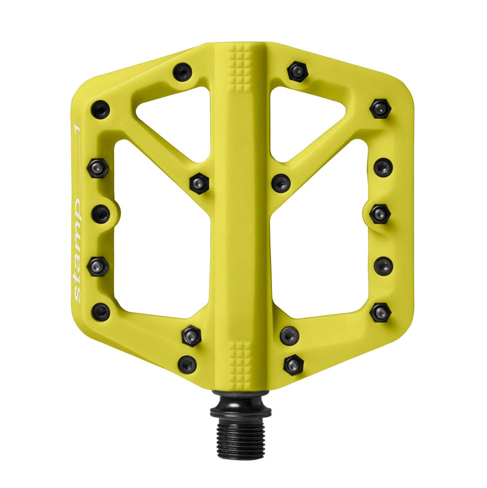 crankbrothers-stamp-1-Yellow-small_7f3acc3f5730f6af62487b8a4b5f970a Crankbrothers Stamp 1 Platform Pedals Small / Large