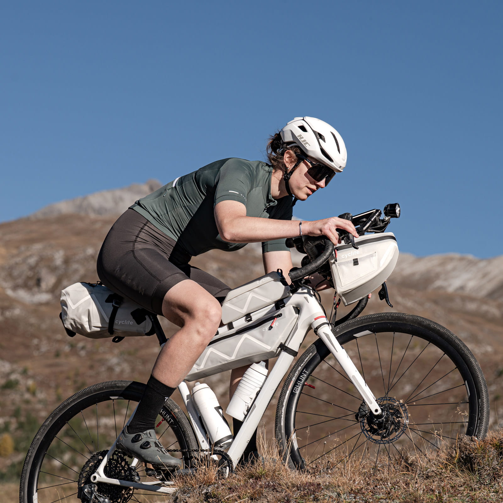 Cyclite Taschen am Fahrrad