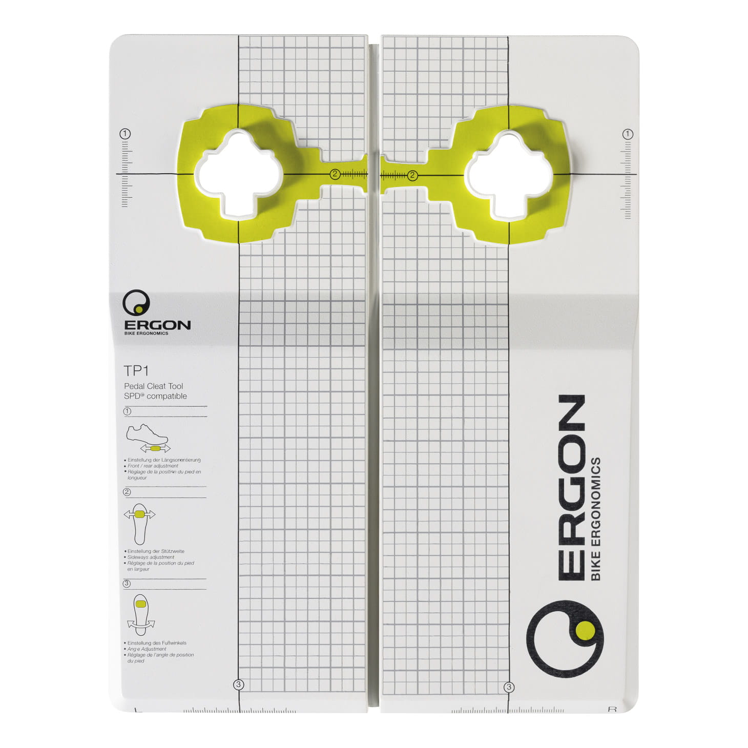 Ergon TP1 Pedal Cleat Tool Einstellwerkzeug for Klickpedale / Schuhplatten