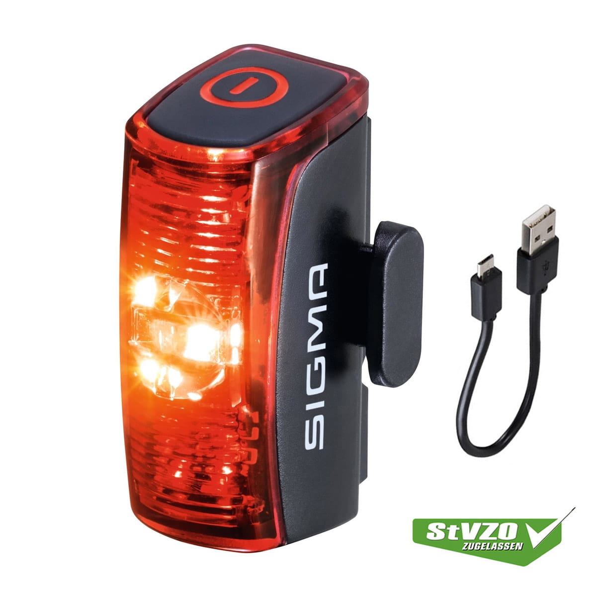 sigma-infinity-ruecklicht-001 Sigma Infinity LED Fahrrad Rücklicht mit USB