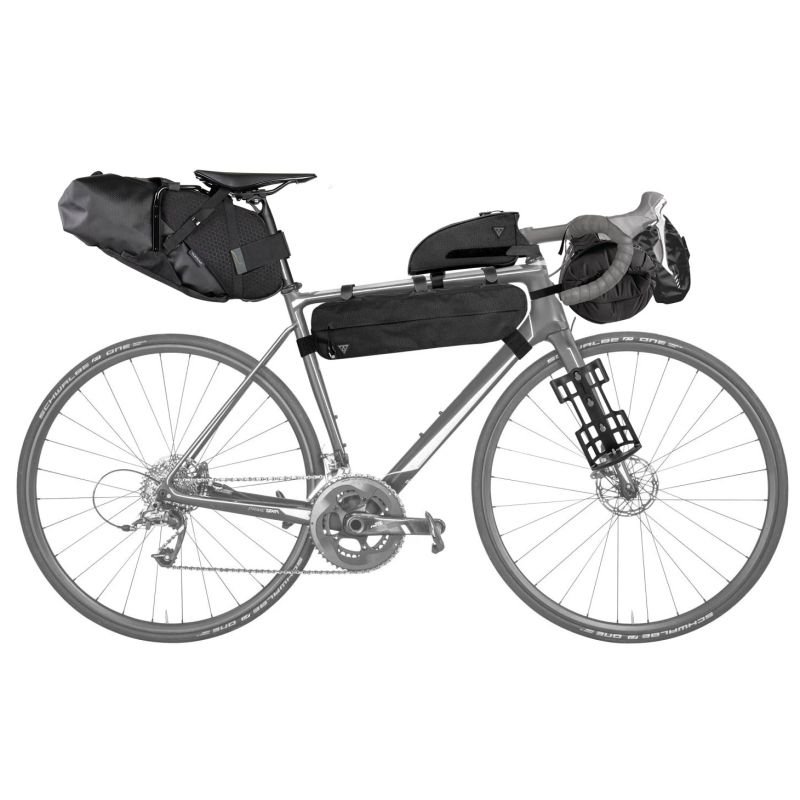 Sac De Guidon Topeak BarLoader 6,5 L – Étanche, Pour Bikepacking, Unisexe, Montage Rapide