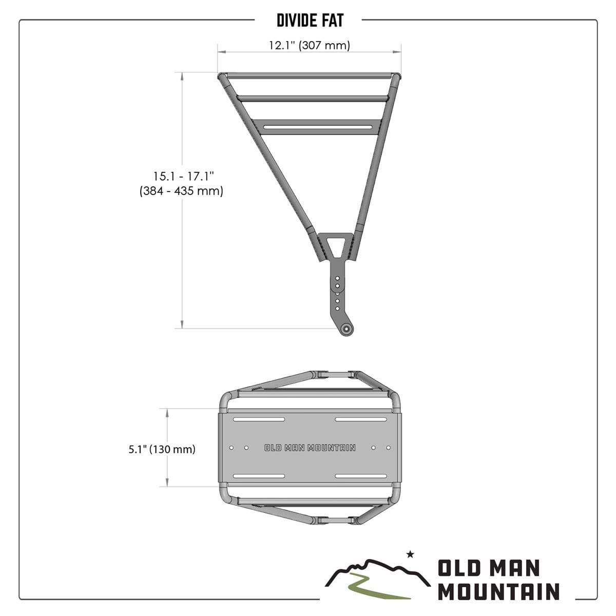 Old Man Mountain Divide Fat Rack Rack for Fatbikes buy online