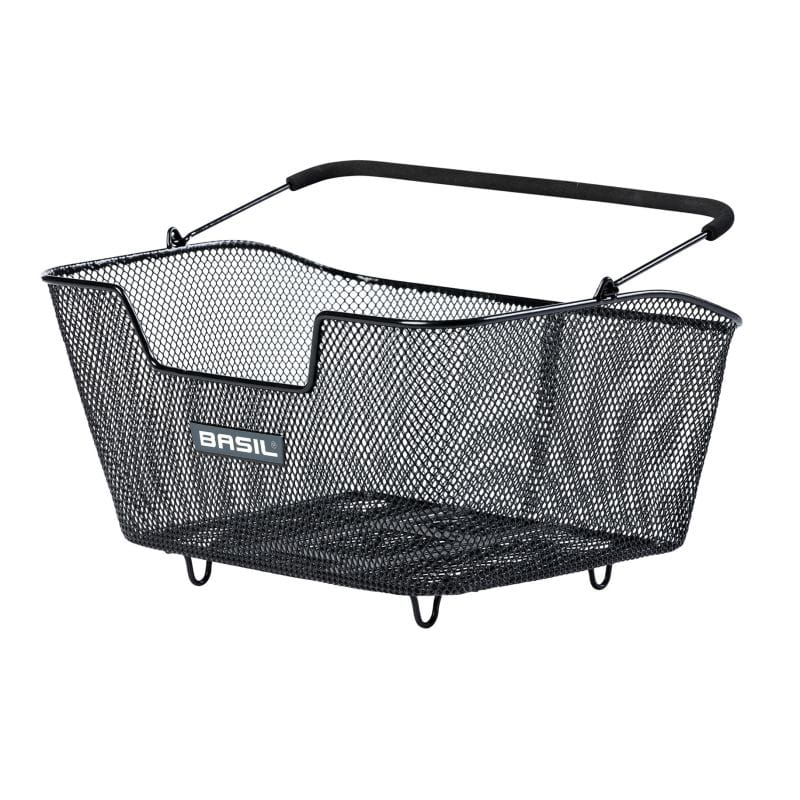 AtranVelo Fahrradkorb „Duo L AVS“ – Aus Alu, Mit Bambusboden, 36x44x26 Cm