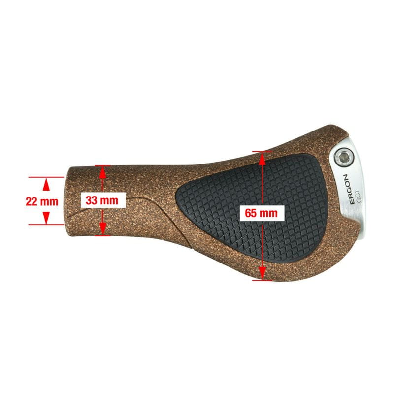 ergon gp1 biokork handlebar grips