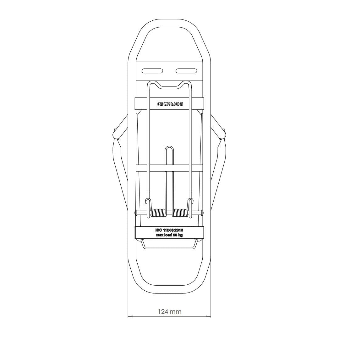 Racktime Eco 2.0 Tour Bike Rack rear 26-28