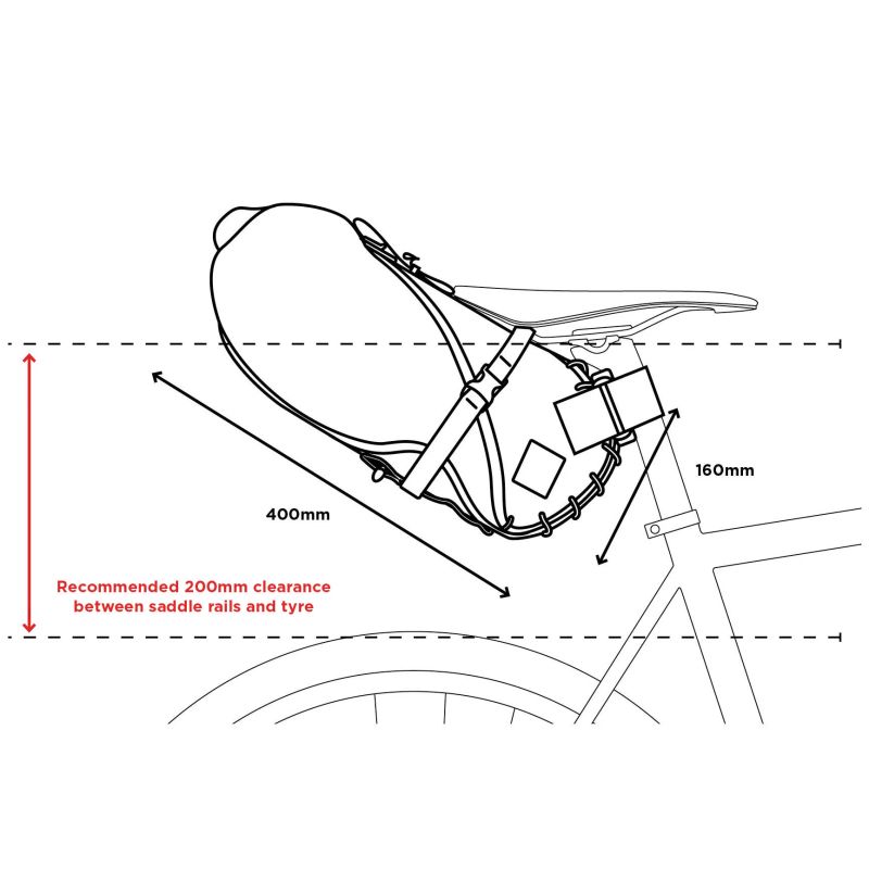 Restrap Saddle Bag - Satteltasche