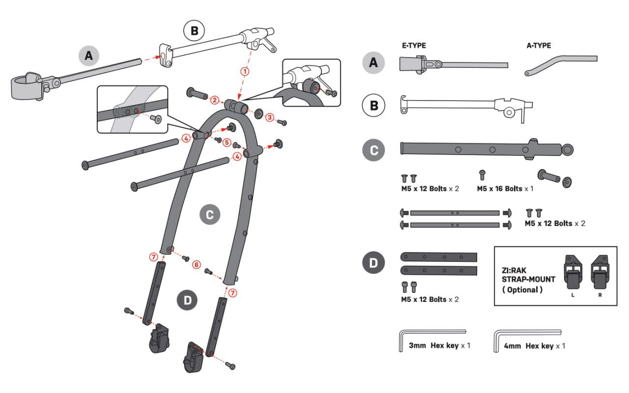 Topeak Zi:RAK Essential Rack buy online