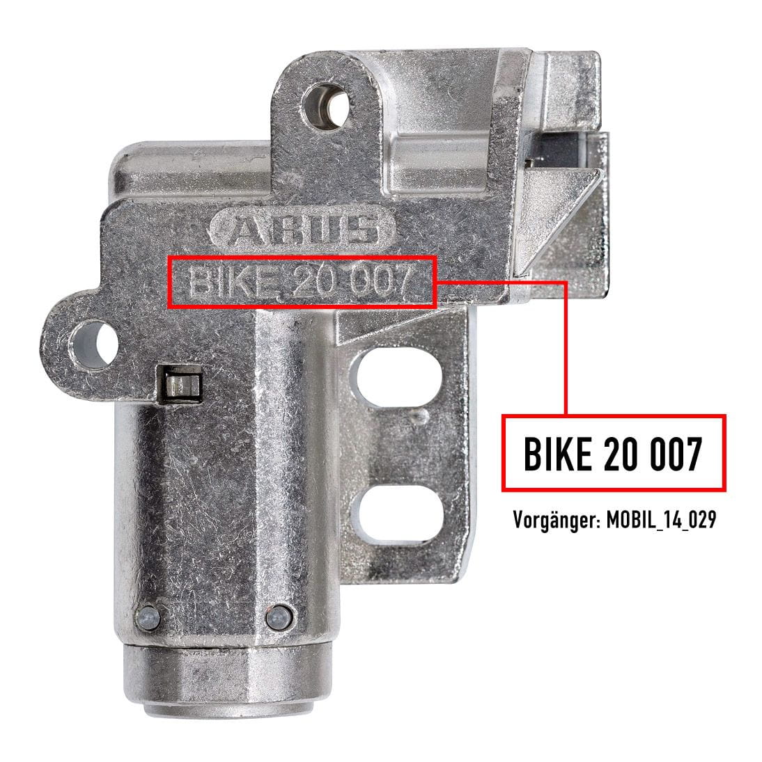 ABUS Batteriefachschloss BLO TRE IT1 T82 Für Trek E-Bikes