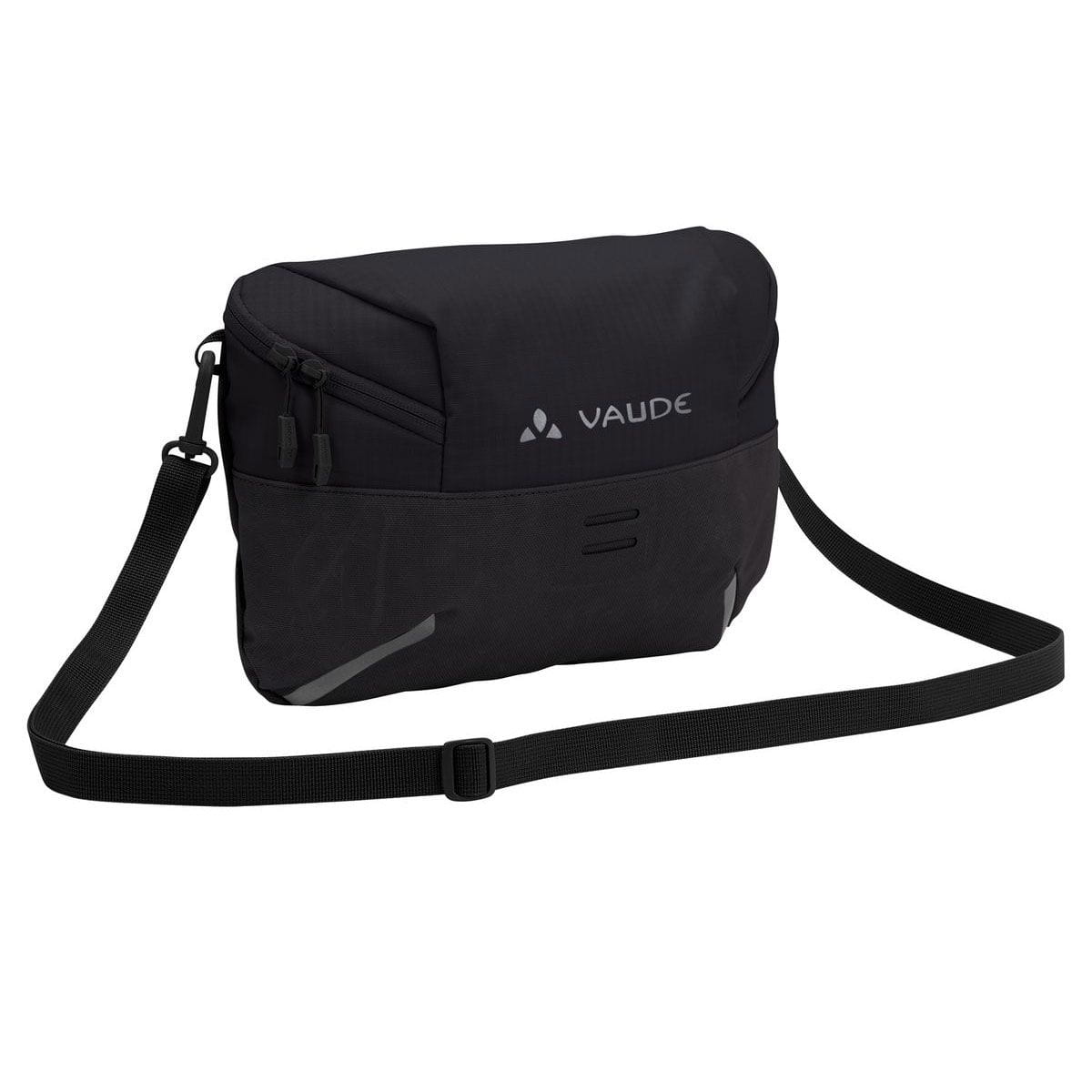 MOSERNI X KLICKfix Lenkertasche – 7L, Wasserdicht, Mit Touch-Handyfach, Für E-Bike, MTB, Citybike (schwarz)