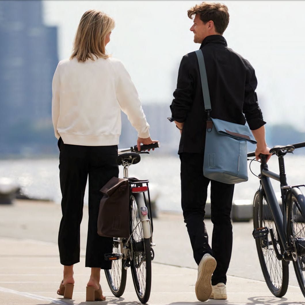 Basil City Fietsshopper - Enkele fietstas - 16 Liter