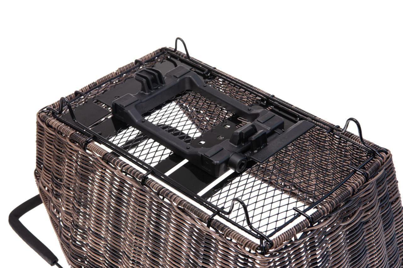 Basil Cento Rattan Look AVS Fahrradkorb Gepäckträger buy online