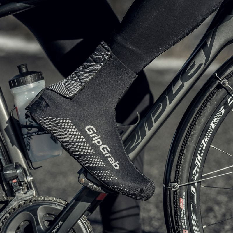 LZQpearl Fahrrad-Überschuhe – Wasserdicht, Winddicht, Wärmend Für Winter (Schwarz, L)
