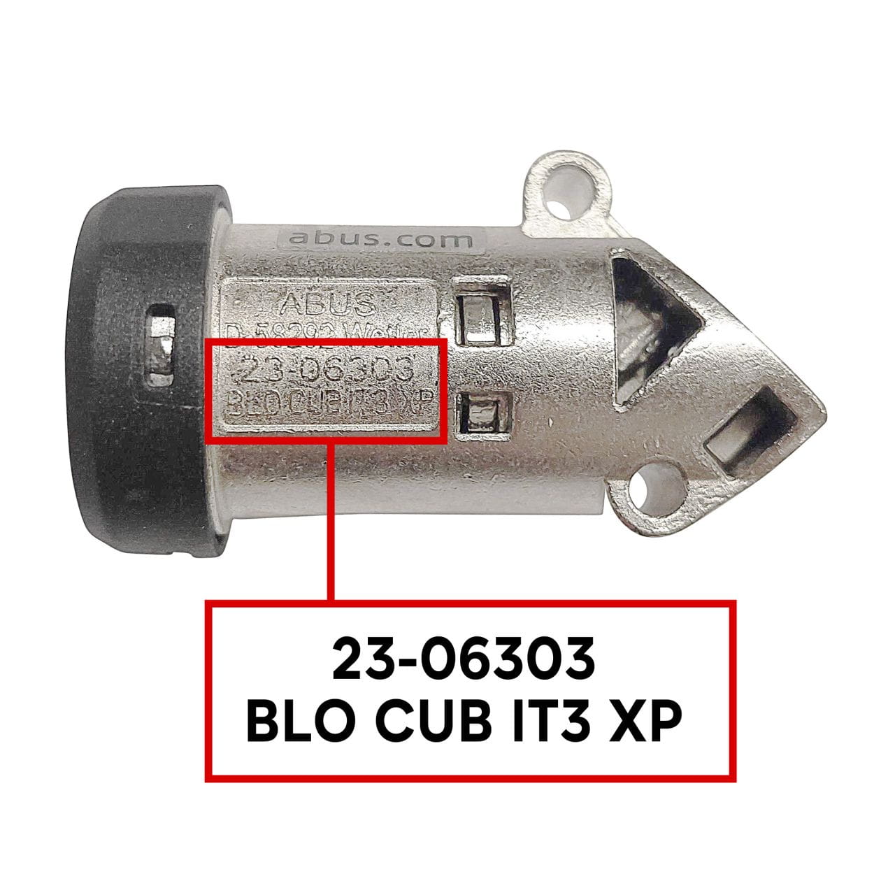 Serrure ABUS BLO CUB IT2.B3 XPlus Pour Compartiment à Pile - Spécial Vélos électriques Cube